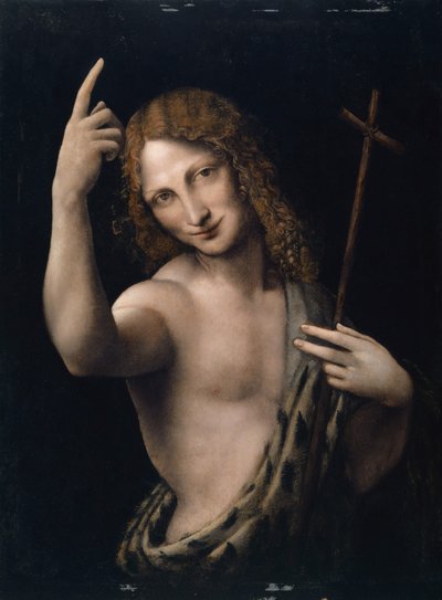 Saint John the Baptist by Leonardo da Vinci